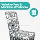 image 6 of High-Back Printed Chair Covers, Spandex Stretch Protective Slipcovers