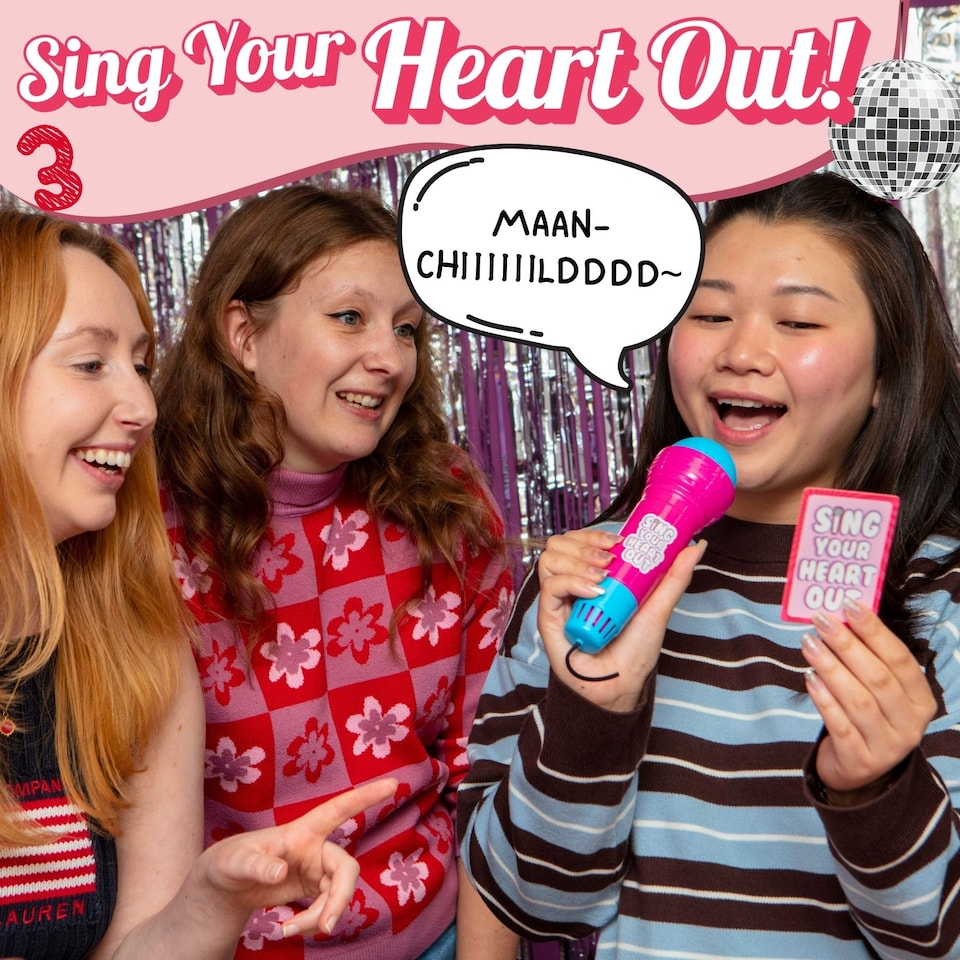 image 1 of Sing Your Heart Out Music Quiz Party Game with Echo Microphone
