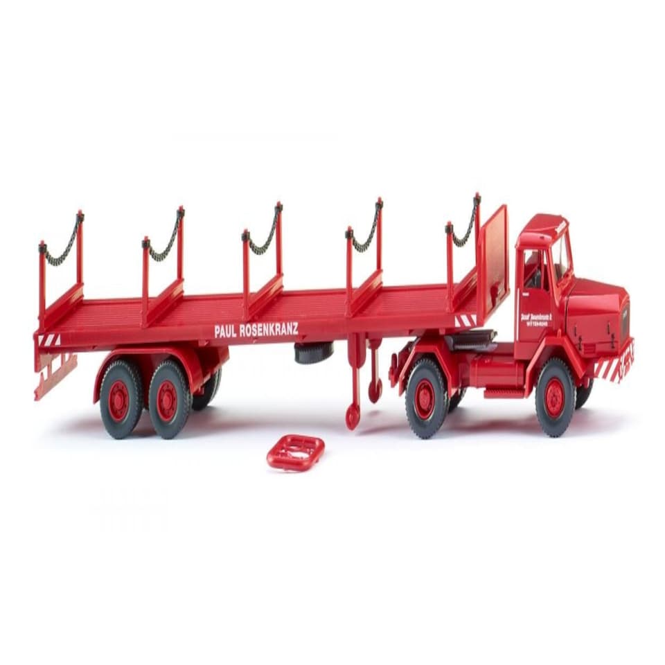 Wiking Faun Stanchion Trailer Truck Paul Rosenkranz 1965-77
