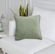 image 2 of Amberley - Thermal Interlined Chenille Curtains - Eyelet - 100% Polyester (Sage, 66'' x 90'' - 168cm x 229cm (Pair)) | Green | Green