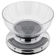 image 1 of Judge 5.0kg Chrome Kitchen Scale with Clear Bowl