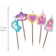 image 4 of Novelty Birthday Cake Candle Set - Princess