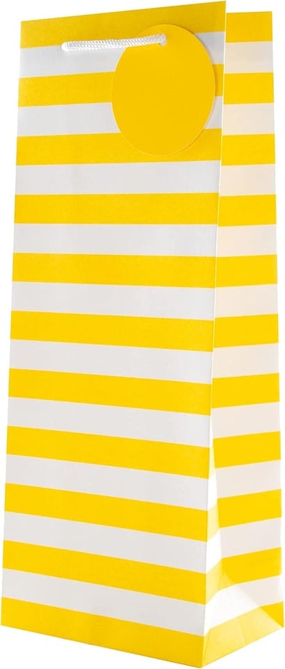 image 1 of Multi Occasion Bottle Bags Bundle 4 Bags in 1 Contemporary Design (1 Yellow, 1 Pink, 1 Blue and 1 Black)