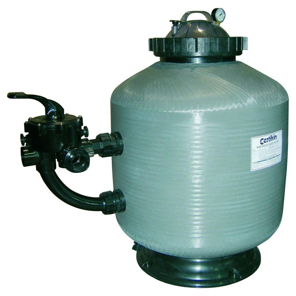 image 1 of Certikin 30" (760Mm) Vision Side Mount Filter - 21.12M³/Hr - 210Kg Sand (ZZFVS30)