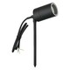 image 3 of Set of 2 Blaze - Black Outdoor Spike Lights Black | Clear