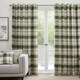 image 2 of Fusion Balmoral Check Cushion Cover Bottle Green