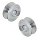 image 4 of Silver Sewing Machine Bobbin Spool Universal Fits for Sewing Machine