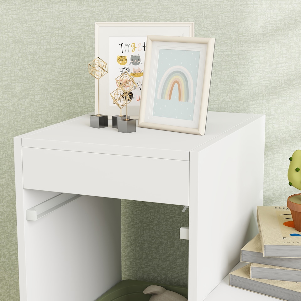 image 1 of AIYAPLAY Kids Toy Storage Unit with Removable Bins, for 3-8 Years, Green