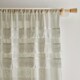 image 2 of Pineapple Elephant Izmir Stone Tab Top Voile Grey | 55x90"