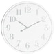 image 1 of Hill Interiors Aubrey Wall Clock - White - 49cm x 4cm x 49cm