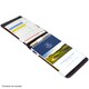 image 3 of Premium Croc Golf Scorecard Holder - Brown / Black