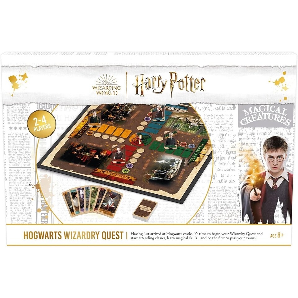 image 1 of Harry Potter Hogwarts Wizardry Quest Board Game