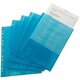 image 6 of Pack of 250 A4 Blue Clear Punched Pockets by Janrax