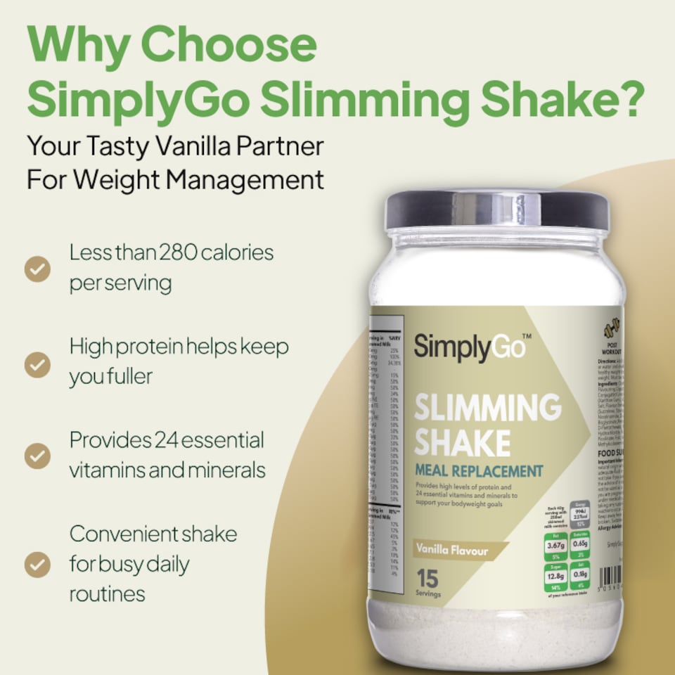 image 1 of Slimming Shake - Vanilla Flavour