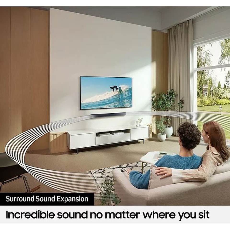 image 1 of Samsung All-in-One Compact Soundbar | Black | Black