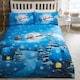 image 1 of Bedlam Santa Glow In The Dark Duvet Cover Set Multi