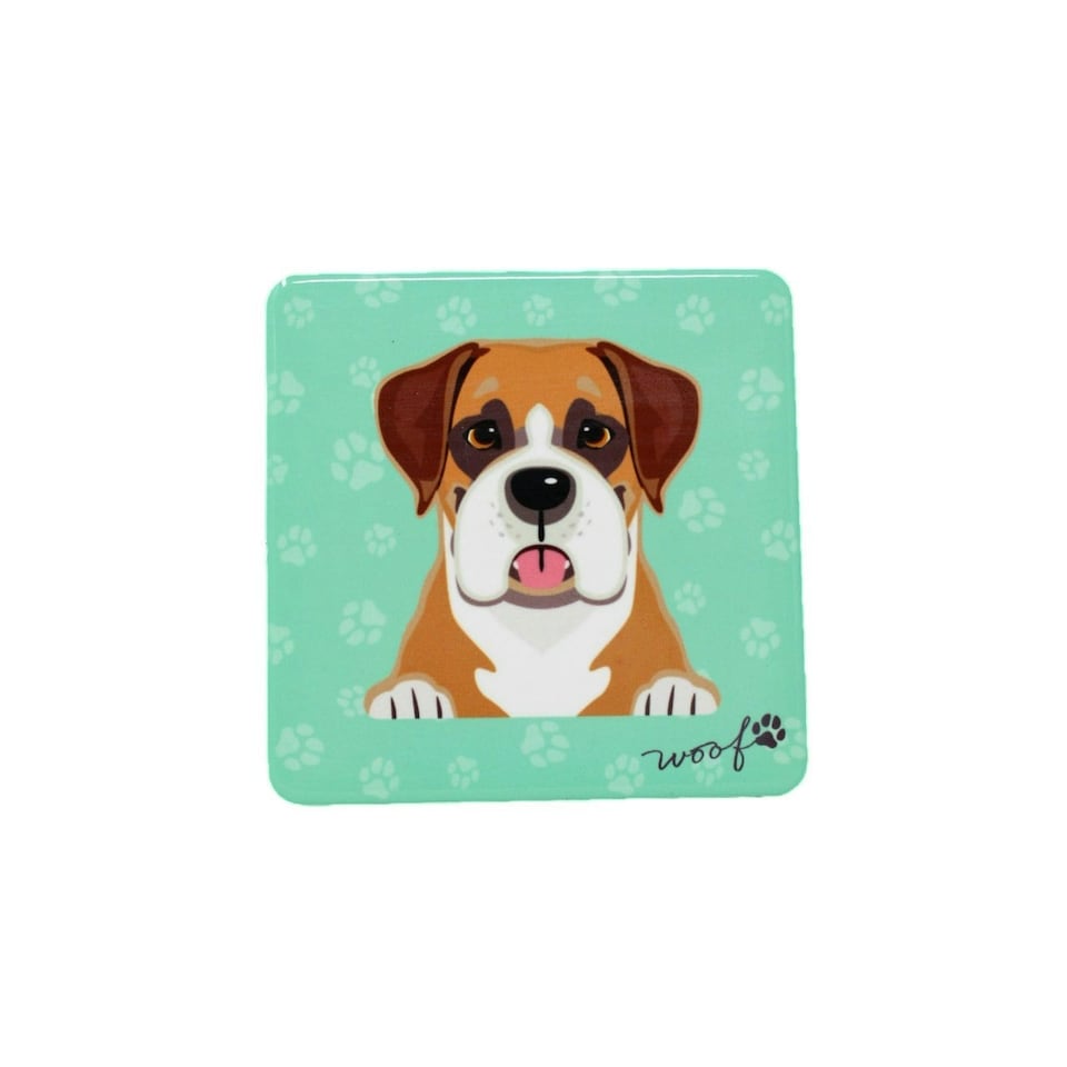 Mulberry Designs Pet Coaster Dog Boxer
