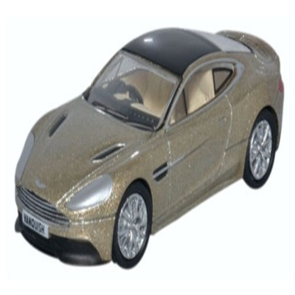 Oxford Diecast Aston Martin Vanquish Coupe Selene Bronze