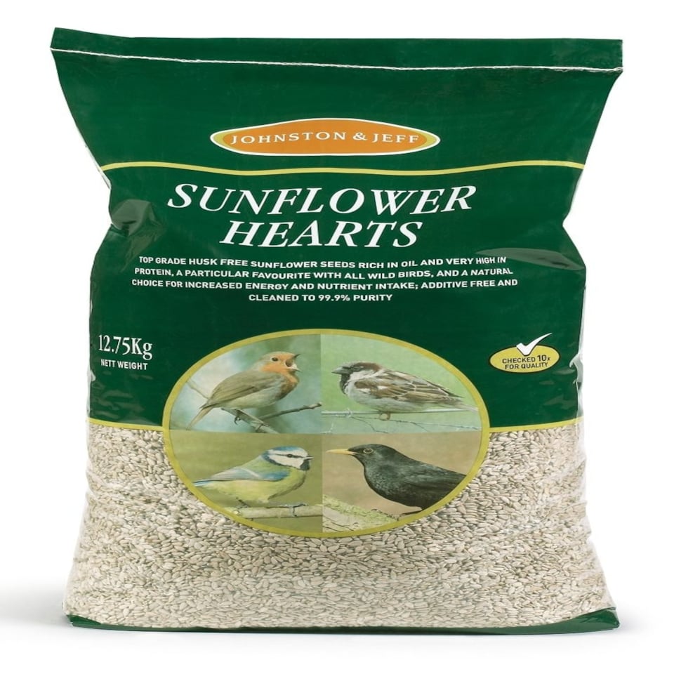 Johnston and Jeff Sunflower Hearts 12.75kg