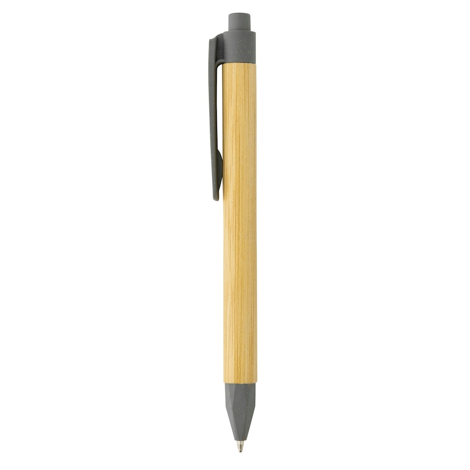 image 1 of XD Collection Write Responsible Barrel Recycled Paper Pen - Grey/Brown - One Size