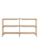 image 2 of Braidwood bookcase  with 4 shelves in White