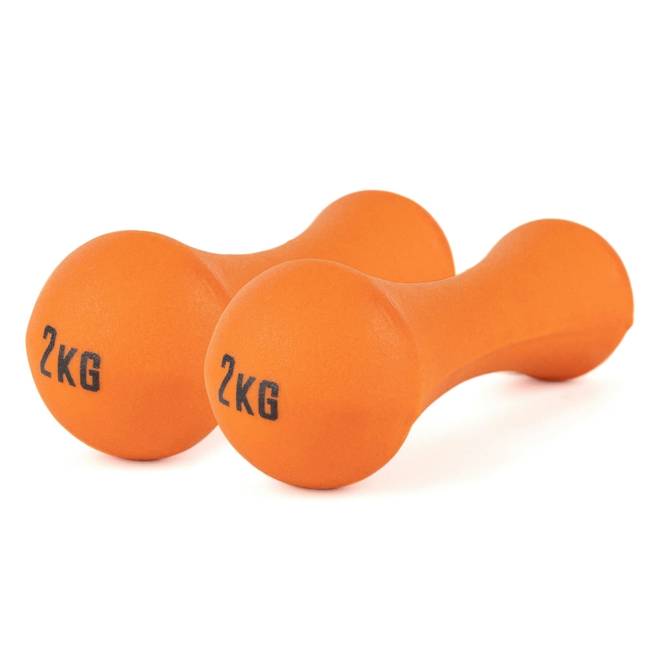 image 1 of Phoenix Fitness Neoprene Dumbbell Pair 2KG