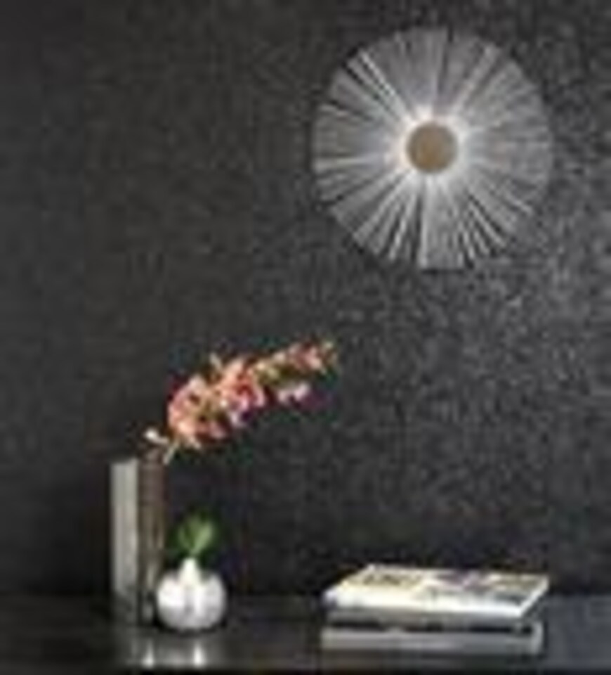 image 1 of Arthouse Sequin Sparkle Black Wallpaper