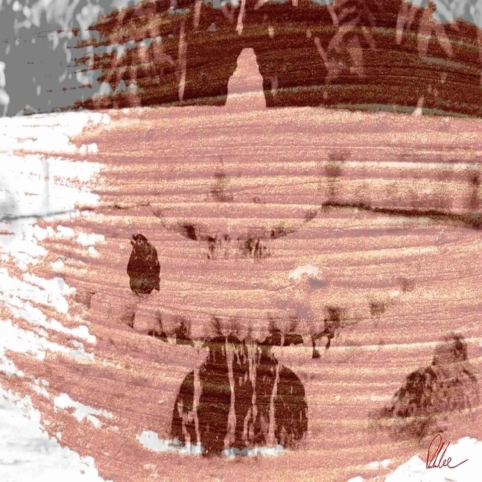 image 1 of Bird Bath (Canvas Print) 44" x 30"