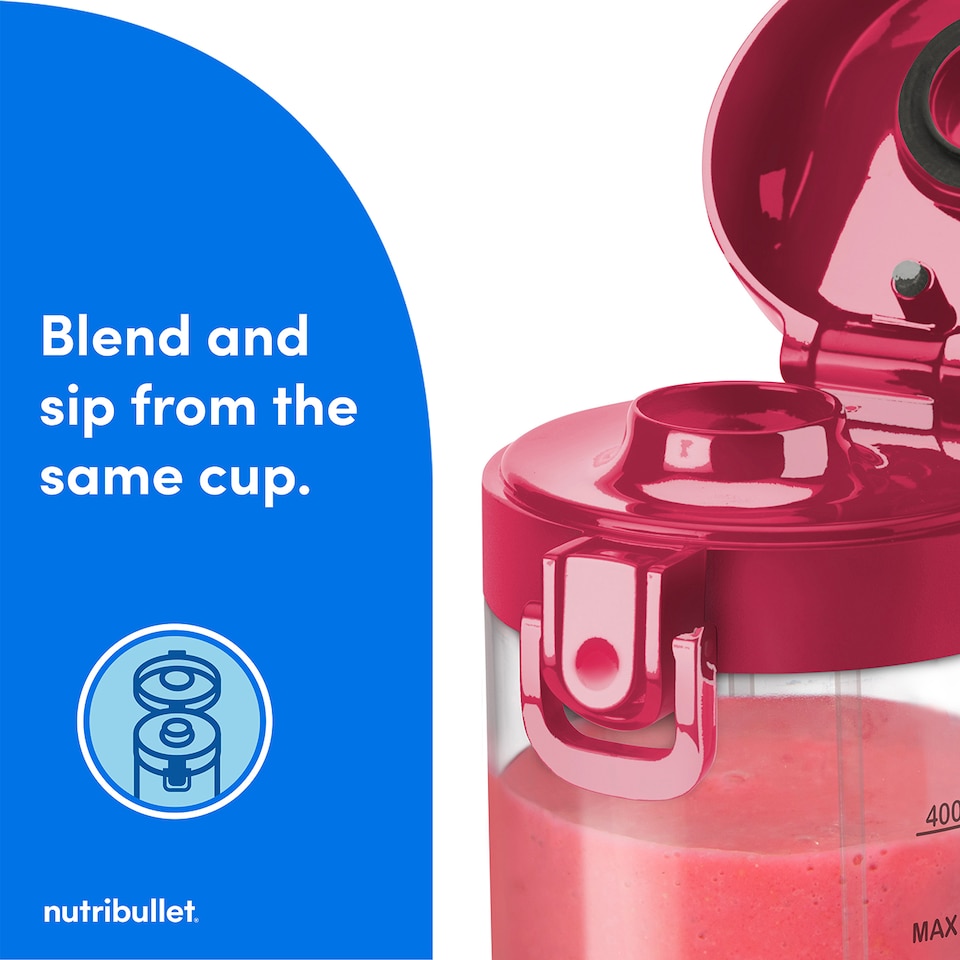image 1 of Nutribullet Portable Blender Magenta