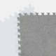 image 4 of OHS 36 Pack Teddy Fleece Interlocking Flooring Carpet Rug Tiles, 30x30cm - Grey