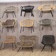 image 2 of Manado Natural Croco Rattan Armchair Brown