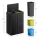 image 3 of Mirage Plus Recycling Sensor Bin 30&15&15L
