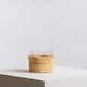 image 4 of Interiors by Premier Modern Natural Candle Holder, Coastal Styled Medium Candle Holder, Natural and Round Glass Candle Holder Cream
