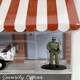 image 4 of 1942 Willys MB Jeep with Security Officer 1:64 Greenlight 97110A