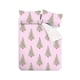 image 5 of Catherine Lansfield Christmas Sweets and Treats Reversible Duvet Cover Set Pink Pink | King