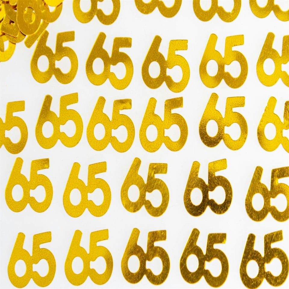 image 1 of 65th Confetti Gold 14G 1PK