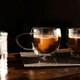image 6 of Set of 2 Double Walled Glass Mug 450ml Clear