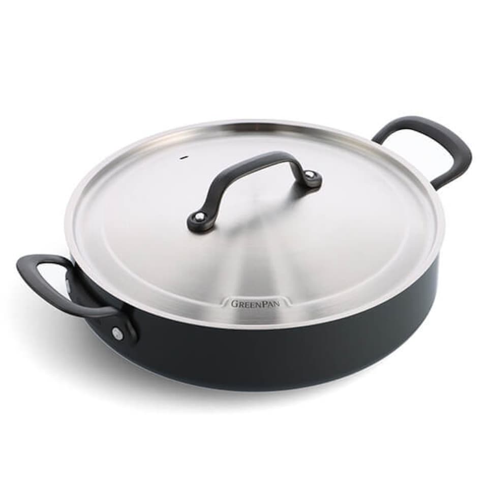 image 1 of GreenPan Craft 30cm Sauté Pan with Lid