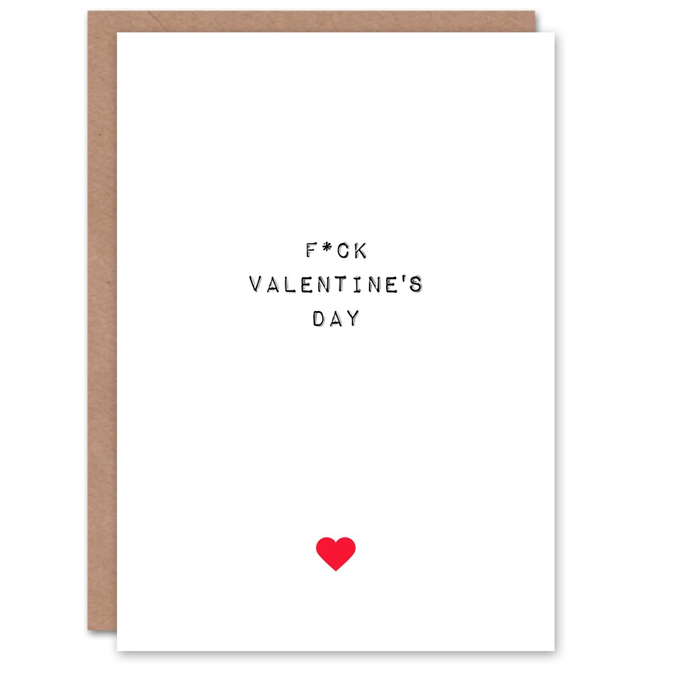 image 1 of Anniversary Card Adult Rude Anti Valentines Capitalism For Him or Her