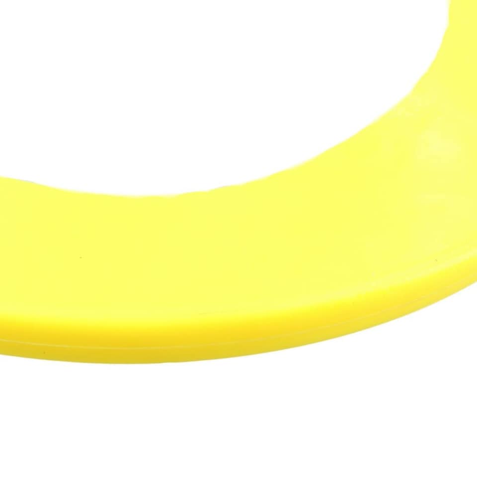 image 1 of Large Yellow Hoop La Hoop Interactive Dog Throw And Fetch Toy 21cm