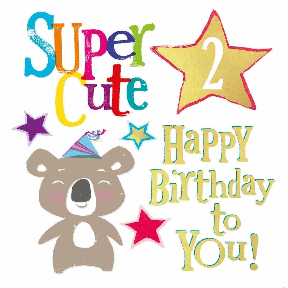 image 1 of Brightside Age 2 Birthday Card