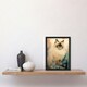 image 2 of Ragdoll Cat Pastel Colour Animal Portrait Black Framed Wall Art Print A4