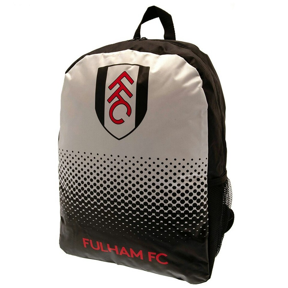 image 1 of Fulham FC Dot Fade Backpack - White/Black/Red - One Size