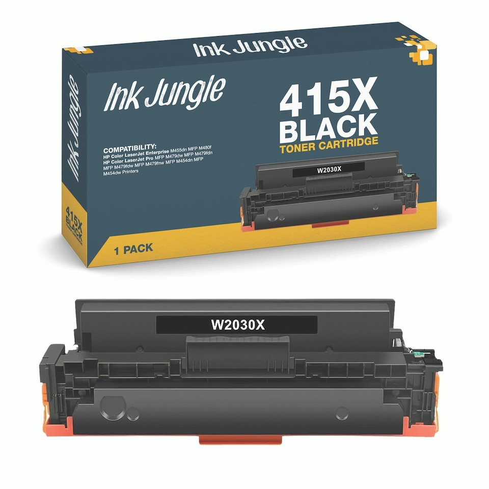 image 1 of Compatible HP 415X Black Toner Cartridge Black