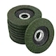 image 4 of 60 Grit Medium Flap Disc Calcined Aluminium Sanding Wheels Discs Type 29 10pk