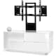 image 2 of Centurion Supports Gallus Ultra Gloss White with 2-White Drawers and White Door 32"-55" LED/LCD/Plasma Cabinet TV Stand with Mounting Arm