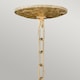 image 2 of Spyre 6 Light Round Ceiling Pendant Gold, E14
