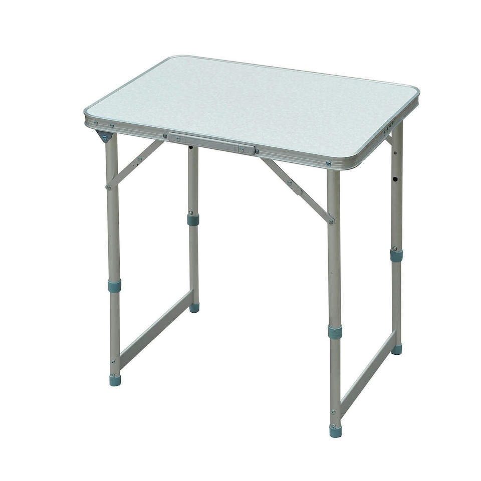 image 1 of Outsunny Garden Aluminium Table Folding Picnic Table for Camping