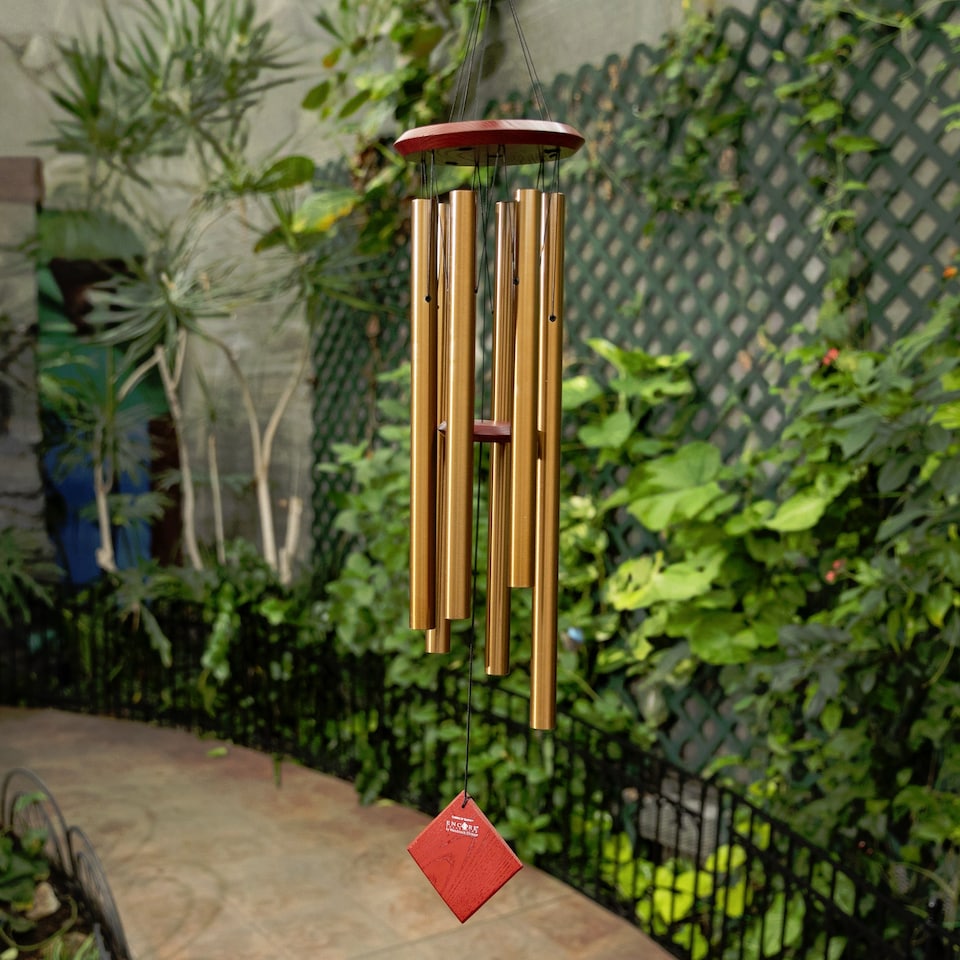 image 1 of Woodstock Encore Chimes Of Earth Wind Chime – Bronze