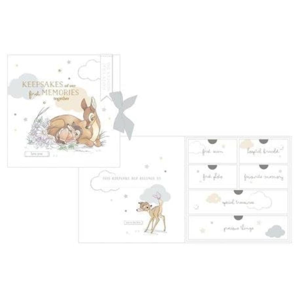 image 1 of Magical Beginnings Bambi Keepsake Box - First Mothers Day White